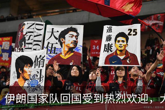 伊朗国家队回国受到热烈欢迎，大批球迷接机